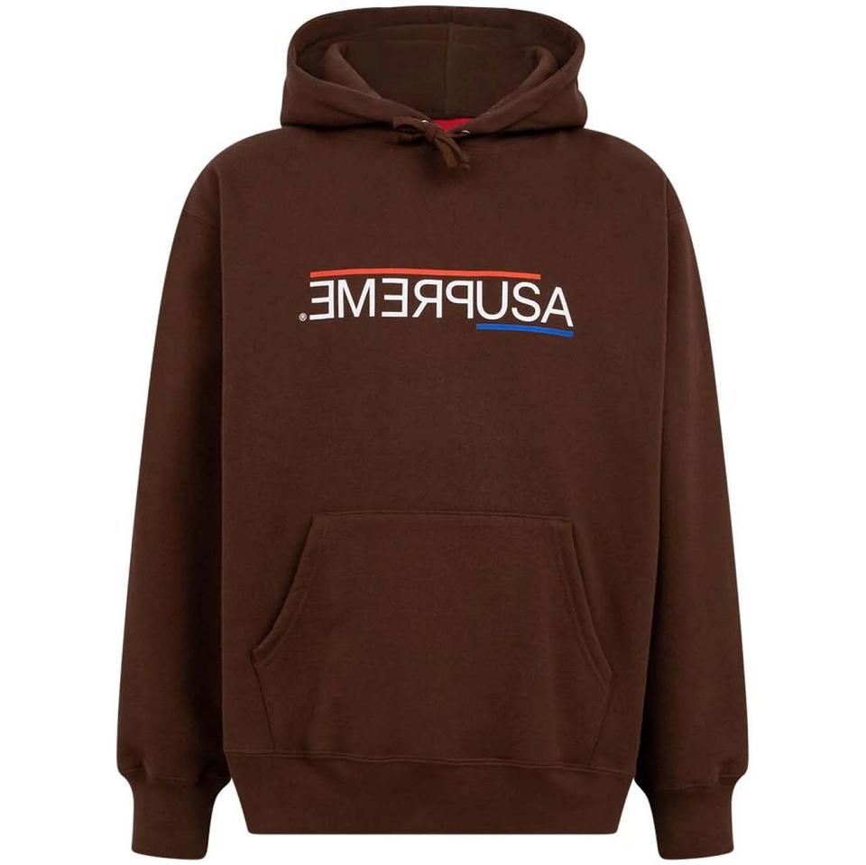 Sudadera Con Capucha Supreme USA Marrones | Supreme 129DN